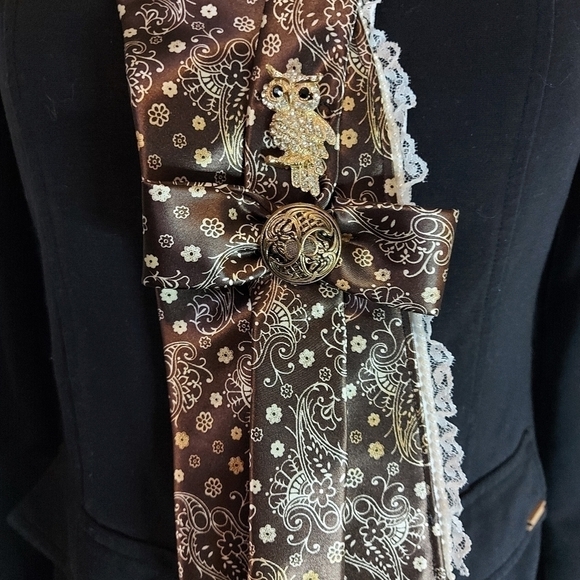 Unique Art Fashion Collar Handmade Silk - Picture 3 of 5